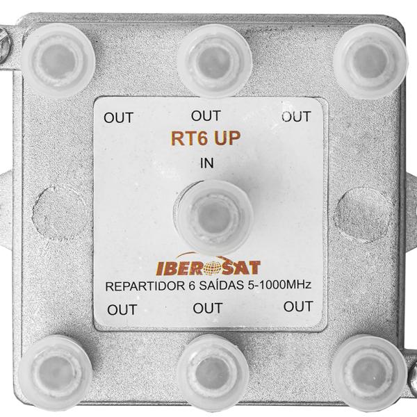 Spliter Repartidor 6 Saídas 5 - 1000MHz - IBEROSAT