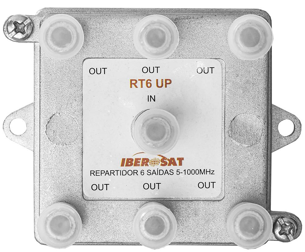 Spliter Repartidor 6 Saídas 5 - 1000MHz - IBEROSAT