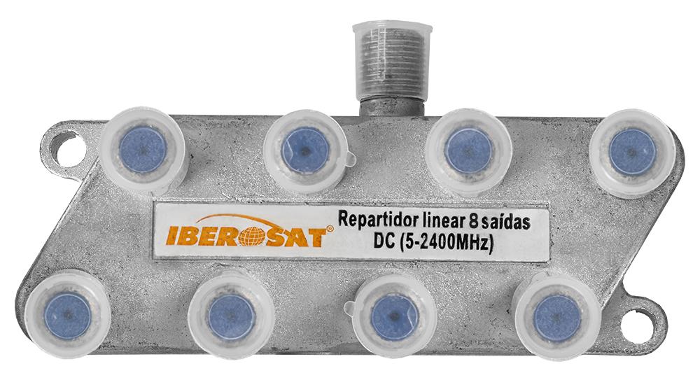 Spliter Repartidor 8 Saídas 5 - 2400MHz p/ ATI - IBEROSAT