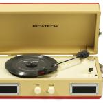 Gira Discos Vintage 33/45/78 RPM 2x 0,35W - RICATECH