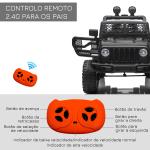 Carro Elétrico para Crianças com Bateria de 12V 2 Motores Controlo Remoto 2,4G Faróis Buzina Velocidade Ajustável 100x65x72 cm Preto