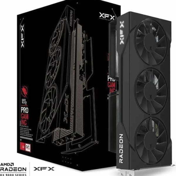 Placa Gráfica AMD Radeon RX 9060 XT RDNA 4 Swift OC Triple Fan Gaming Edition 16GB GDDR6 - XFX