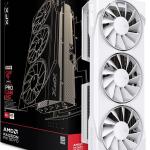 Placa Gráfica AMD Radeon RX 9070 RDNA 4 Swift OC White Triple Fan Gaming 16GB GDDR6 - XFX