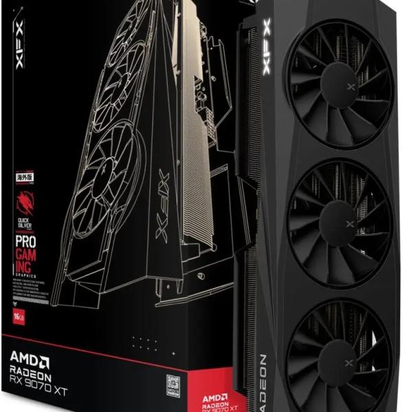 Placa Gráfica AMD Radeon RX 9070 XT RDNA 4 Quicksilver Gaming Edition 16GB GDDR6 - XFX