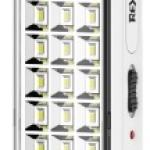 Lâmpada 24 LEDs Recarregável Anti black - out 6000K 7,5W 480Lm (Branco) - REXER