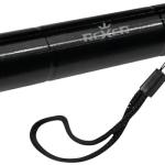 Lanterna de Mão Recarregável 3W 220mah 80lm (Preto) - REXER
