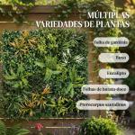 Sebe Artificial para Ocultação de Jardim em Rolo 1x1 m Vedação de Privacidade de Hera Artificial para Varanda Exterior