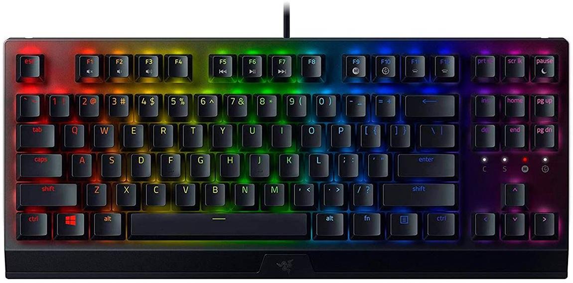 Teclado Mecânico Blackwidow V3 PT Tenkeyless RGB Yellow Switch - RAZER