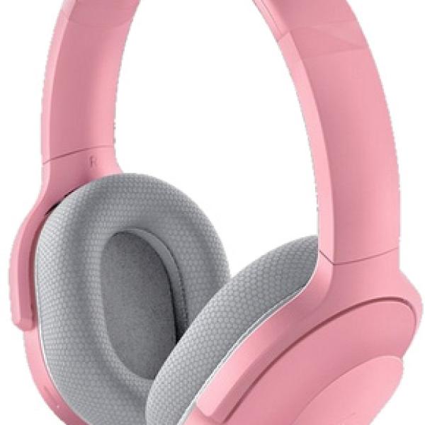 Auscultadores Headset Barracuda Wireless/Bluetooth Quartz (Rosa) - RAZER