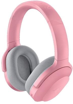 Auscultadores Headset Barracuda Wireless/Bluetooth Quartz (Rosa) - RAZER