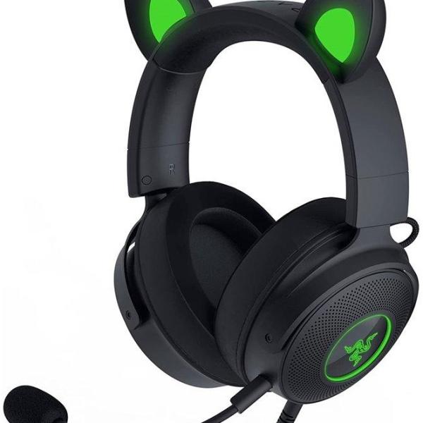 Auscultadores Headset Kraken Kitty V2 Pro (Preto) - RAZER