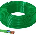 Bobine de Cabo Eléctrico Halogéneo RZ1 - K 3x 2,5mm (100 mts) - Verde