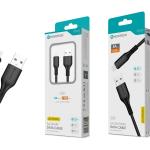 Cabo de Dados Lightning Negro 1.50M,5A, S-087