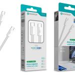 Cabo USB-C para USB-C NOVOTECK S-098 PD 3.0 - Carregamento Rápido 240W, Dados e Durável, 200cm