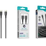 Cabo de Dados Type-C Rosa 1M,5A, S-082