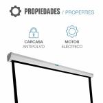 Tela Elétrica Panorâmica iggual PSIPS184