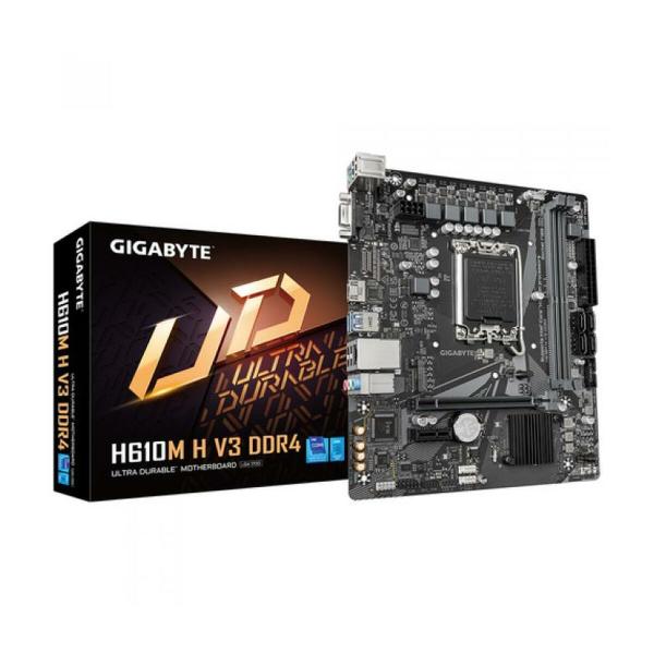 Placa Mãe Gigabyte H610M H V3 DDR4 LGA 1700