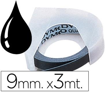 Fita p/ Etiquetadora 3D Preto (3mts x 9mm) - DYMO