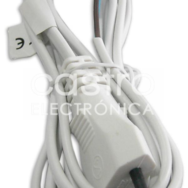 Cabo Alimentação 2x 0,50 mm² (2 mts) - Branco