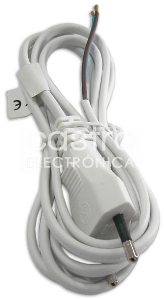 Cabo Alimentação 2x 0,50 mm² (2 mts) - Branco