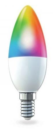 Lampada Smart LED Wi - Fi E14 C37 220V 5W RGB 400Lm - ENERGIZER