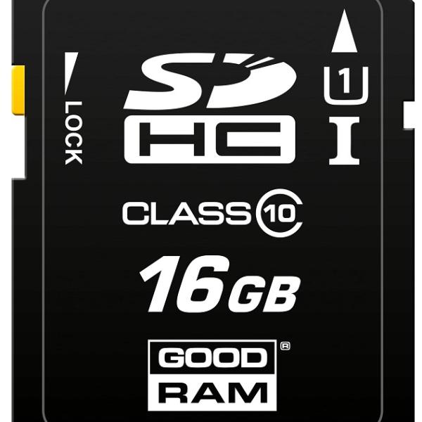 Cartão de Memória 16GB SDHC - GOODRAM