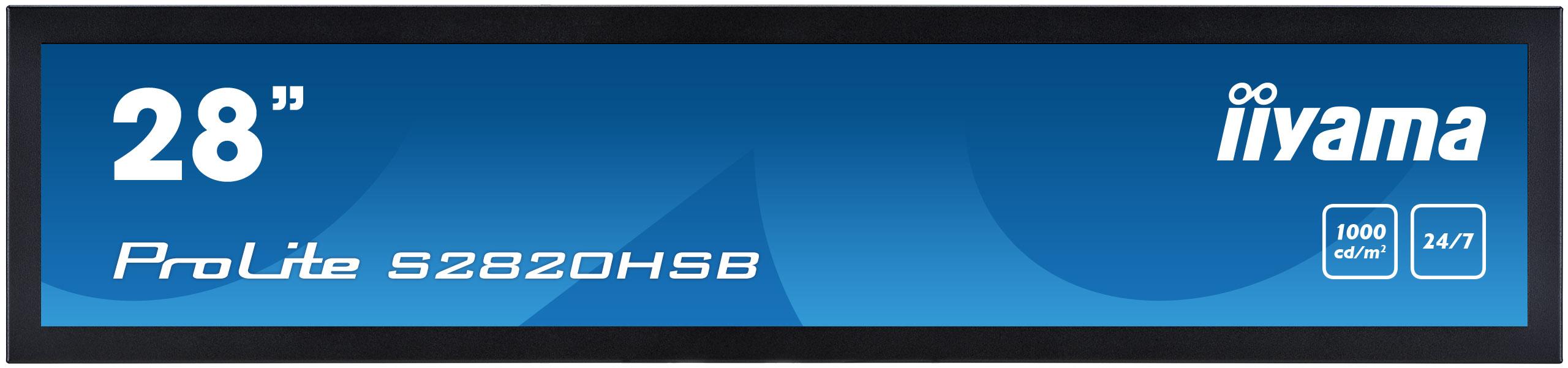 Painel de Apresentação S2820HSB - B1 28 LED Full HD - IIYAMA