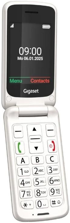 Telemóvel Sénior 2,8 GL595 (Pearl White) - GIGASET