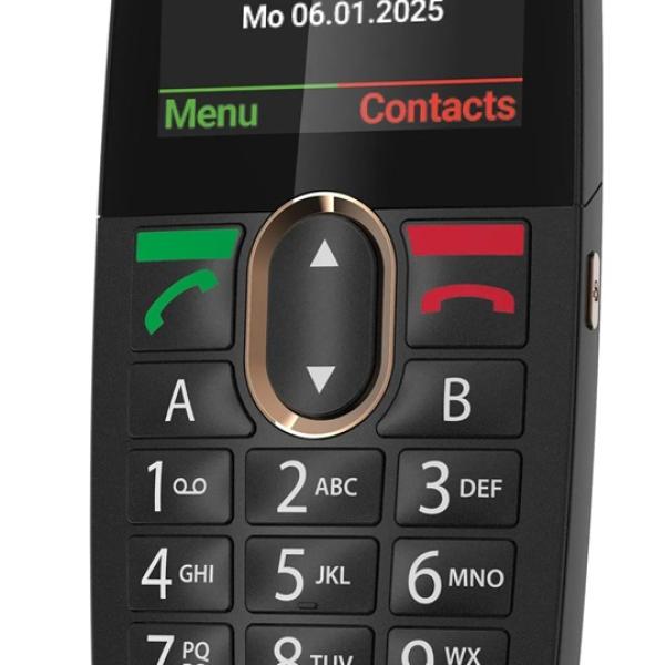 Telemóvel Sénior 2,31 GL695 (Preto) - GIGASET