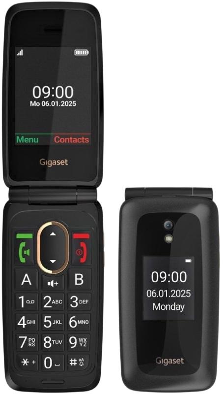 Telemóvel Sénior 2,8 GL795 (Preto) - GIGASET