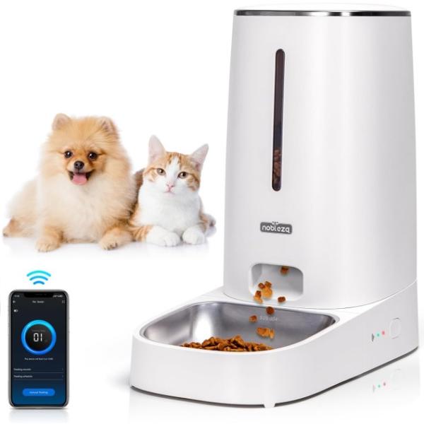 Dispensador Inteligente Smart Pet Feeder de Alimentos p/ Animais - NOBLEZA