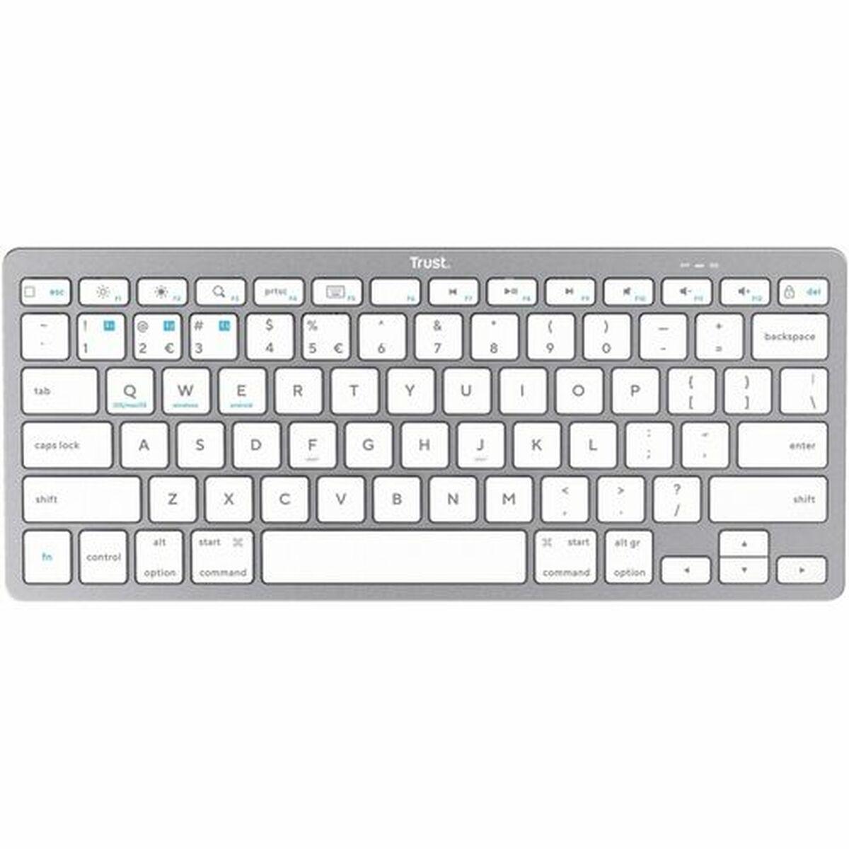 Teclado sem Fios Trust 24654 Qwerty espanhol