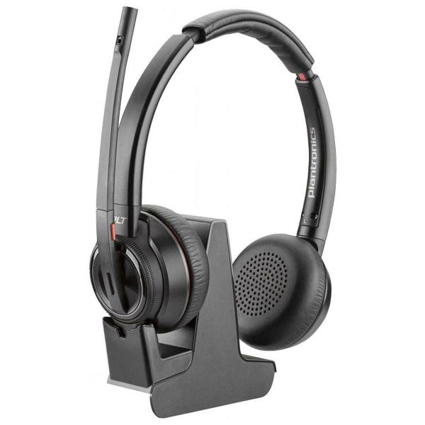 Auriculares com microfone Poly Savi 8220 Uc Preto