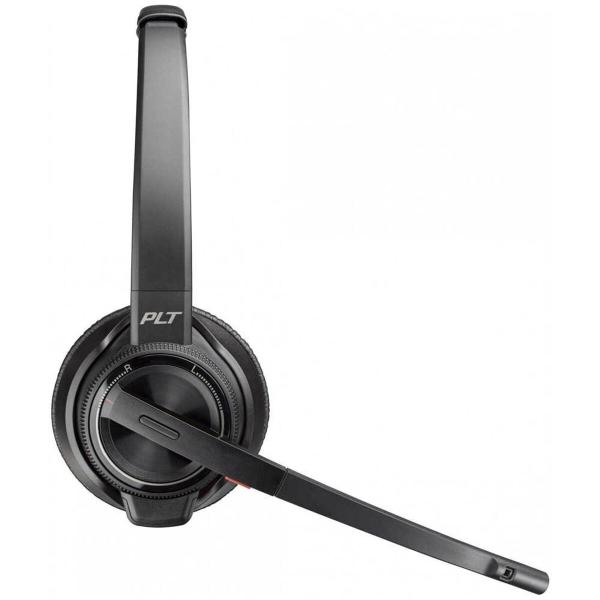Auriculares com microfone Poly Savi 8220 Uc Preto