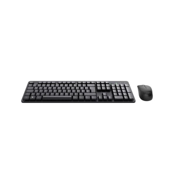 Teclado e Rato Trust TKM-360 Preto Qwerty espanhol