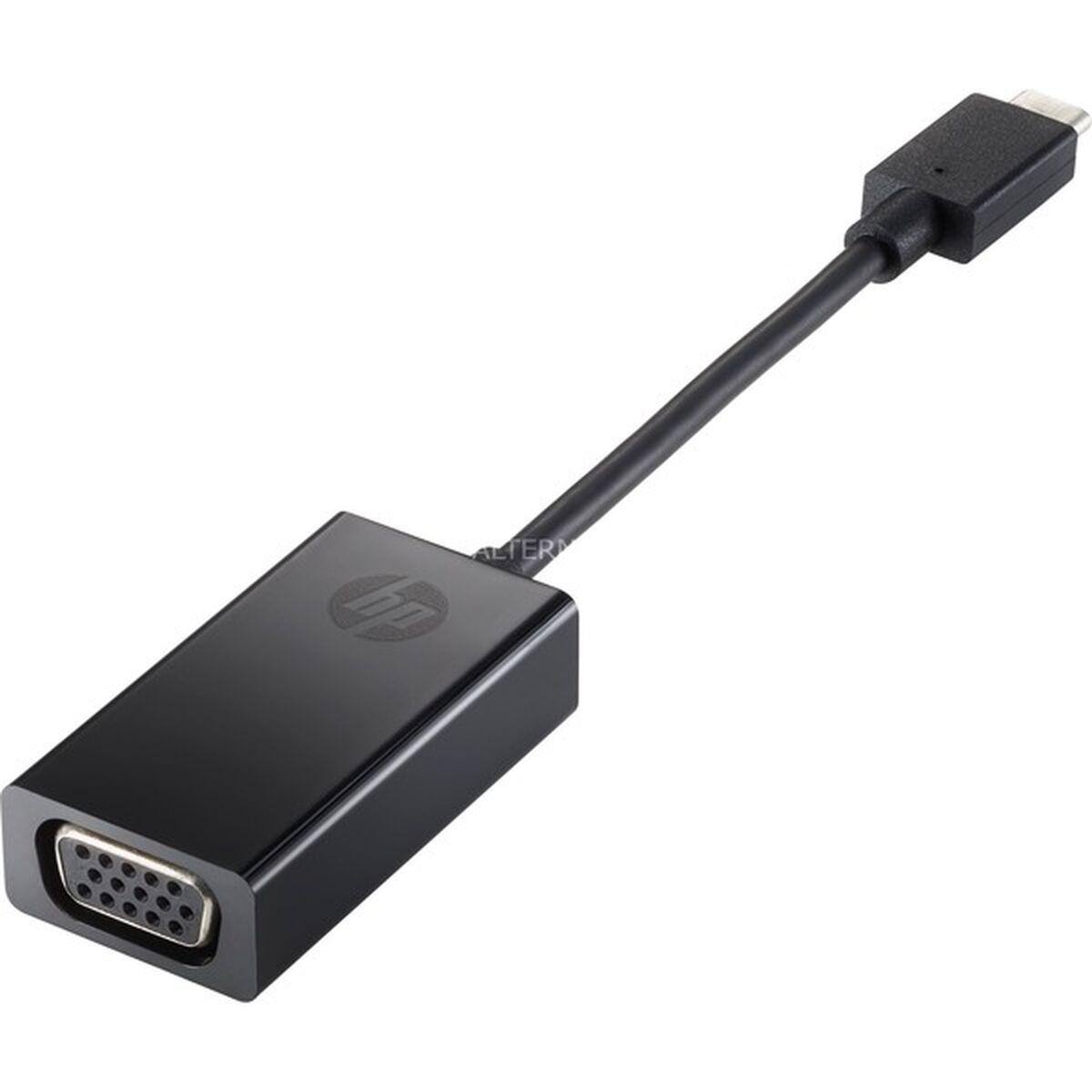 Adaptador USB-C para VGA HP P7Z54AA Preto