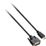 Cabo HDMI para DVI V7 V7E2HDMIDVID-02M Preto 2 m