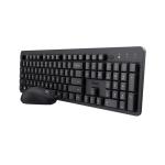 Teclado e Rato Trust 25020 ODYII Preto Qwerty espanhol