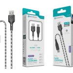 Cabo Type-C 5A 50W 1M S-055 Trançado em Tecido Camuflado