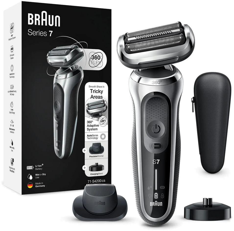 Máquina de Barbear Series 7 71 - S4200cs (Preto) - BRAUN
