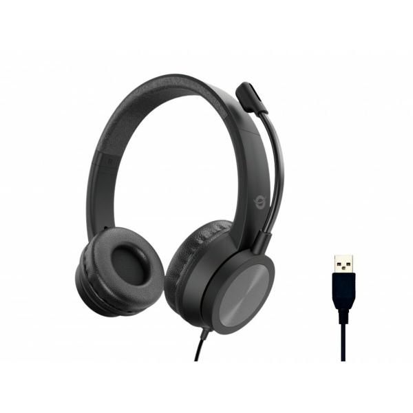 Auriculares com microfone Conceptronic POLONA05B