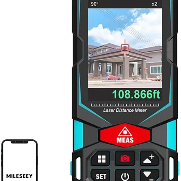 Medidor de Distância a Laser S7 c/ Câmara (100 mts) - MILESEEY