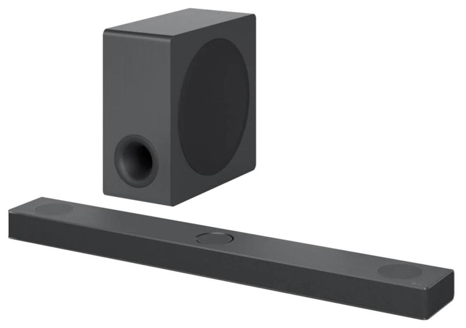 SoundBar + Subwoofer s/ Fios 3.1.3 S80QY 480W Dolby Atmos - LG