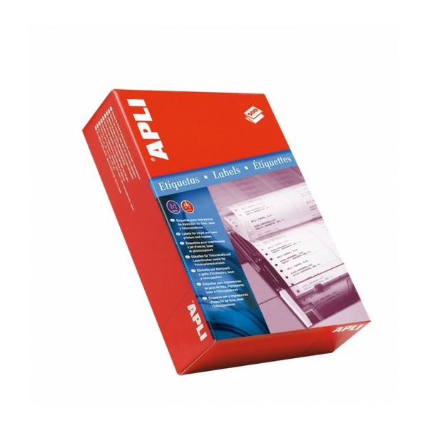 Etiquetas para Impressora Apli 500 Folhas 43,2 x 65,6 mm Branco