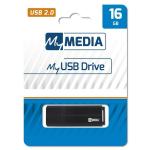 Memória USB MyMedia Preto 16 GB