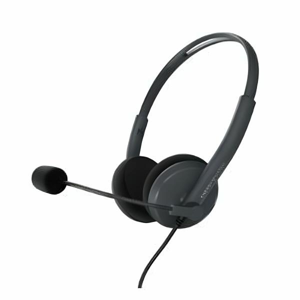 Auriculares com microfone Energy Sistem Office 2 Preto (4 Unidades)