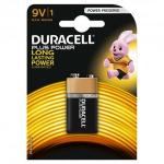 Pilha Alcalina DURACELL 9 V 6LR61 (10 Unidades)