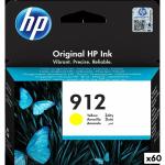 Tinteiro de Tinta Original HP Amarelo (60 Unidades)