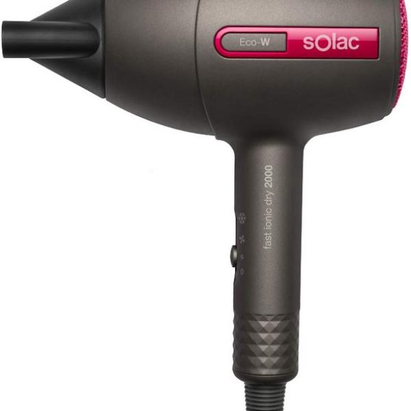 Secador de Cabelo Fast Ionic Dry 2000W - SOLAC