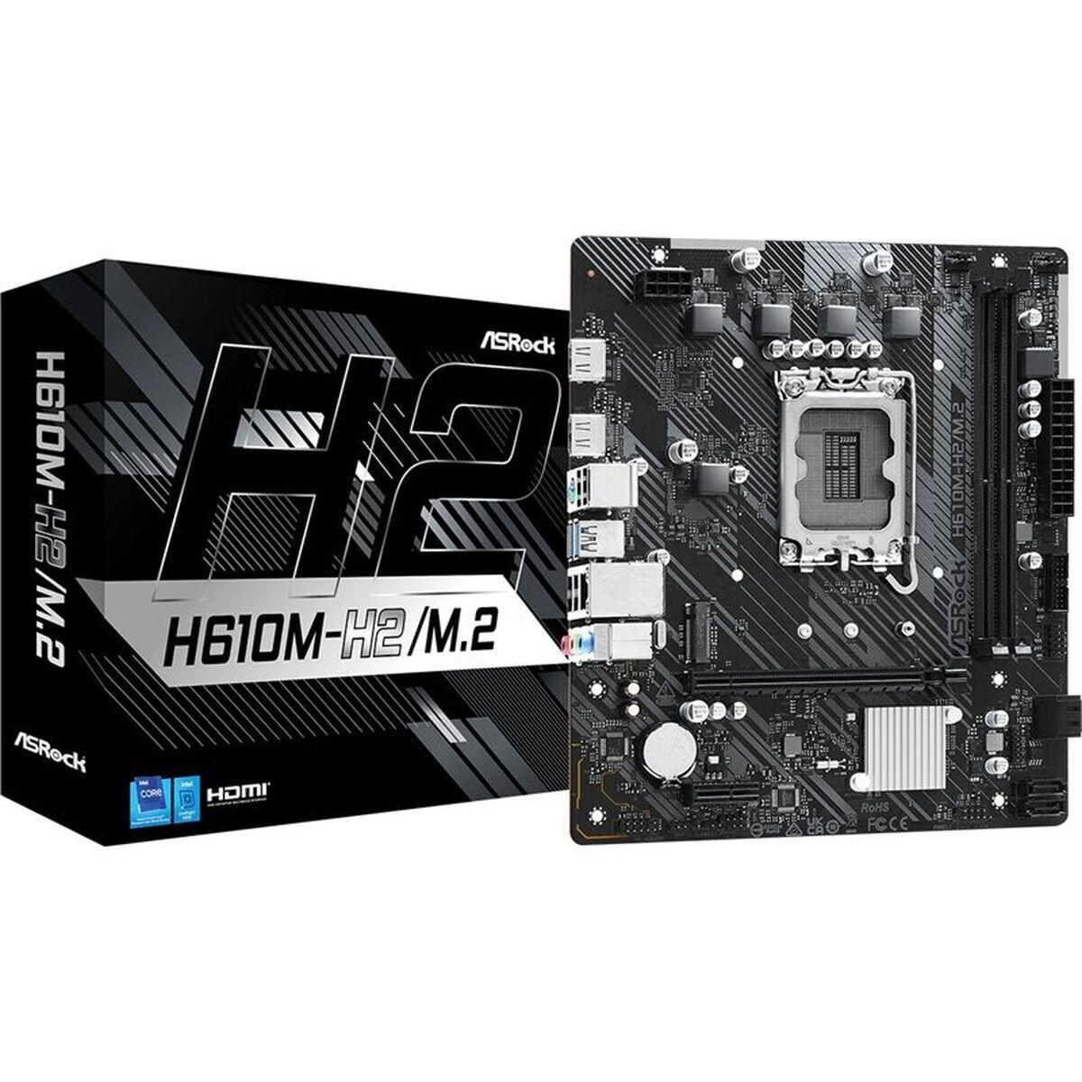 Placa Mãe ASRock H610M-H2/M.2 LGA 1700 INTEL H610